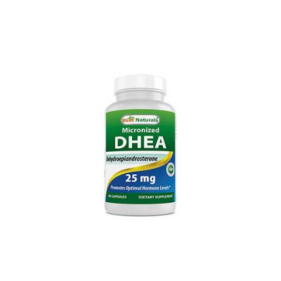 Best Naturals, Estrogen/Androgen Booster, Micronized DHEA (180 caps x 25 mg)
