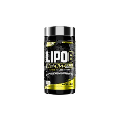 Nutrex Research, Fat Burner, Lipo 6 Black Intense Ultra Concentrate (60 caps - 60 serv)
