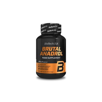 BioTech USA, Strength & Libido Support, Testo Blend + Hormonal Activity & Immunity Complex + Energy & Muscle Function Matrix, Brutal Anadrol (90 caps - 30 serv)