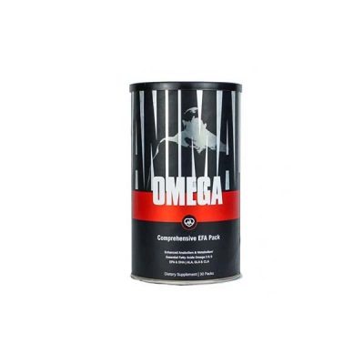 Universal Nutrition, Omega 3 Fatty Acid Complex (4000 mg) + Omega 6 Fatty Acid Complex (2500 mg) + Omega Absorption Complex (200 mg) + Vit A/D, Animal Omega (30 packs - 30 serv)