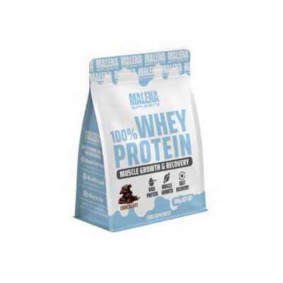 Malena Supplements, Protein Powder, Whey Concentrate, 100% Whey Protein, (500 g - 16 x 30 g/1 scoop)