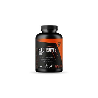Trec Nutrition, Electrolytes Capsules, Chloride + Sodium + Potassium + Calcium + Magnesium + Zinc, Electrolyte Sport (120 caps - 60 serv)